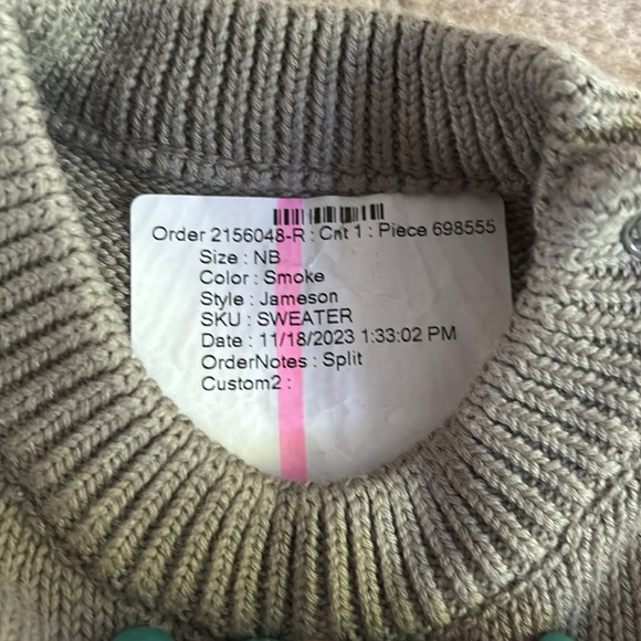 Jameson Caden lane knitted onsie - Picture 3 of 4